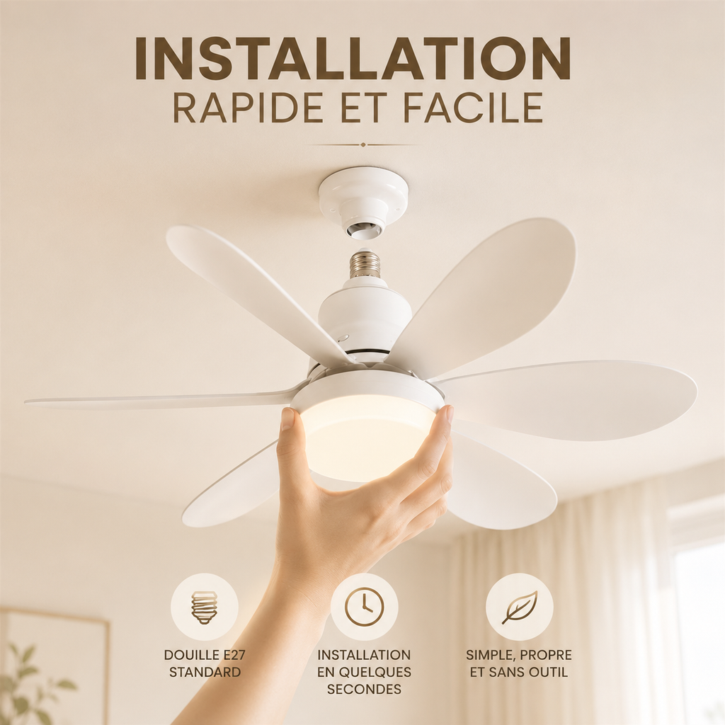 Votre pièce plus fraîche en 2 minutes, sans travaux ni climatisation