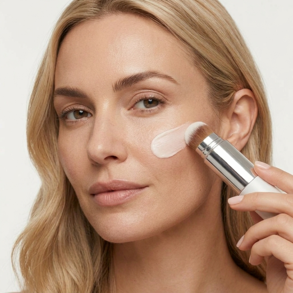 Adaptive Foundation with Built-In Brush